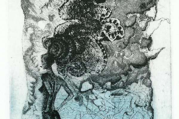 Exlibris.A.S., lept, 11,5x9cm