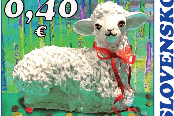 Veľká Noc, poštová známka